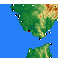 Nearby Forecast Locations - Barbate - Map