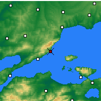 Nearby Forecast Locations - Hoşköy - Map
