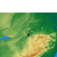 Nearby Forecast Locations - Melchor de Mencos - Map