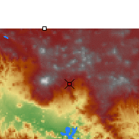 Nearby Forecast Locations - Uruapan - Map