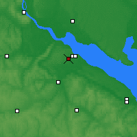 Nearby Forecast Locations - Cherkasy - Map