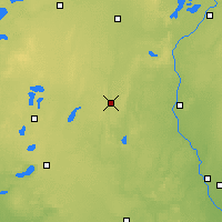 Nearby Forecast Locations - Long Prairie - Map