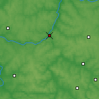 Nearby Forecast Locations - Aleksin - Map