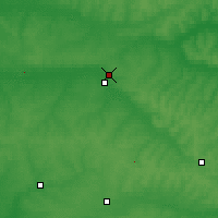 Nearby Forecast Locations - Arzamas - Map