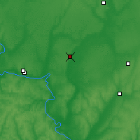 Nearby Forecast Locations - Bobrov - Map