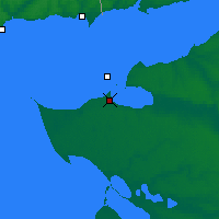Nearby Forecast Locations - Yeysk - Map