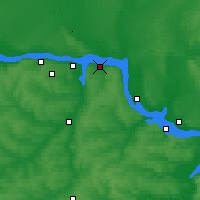 Nearby Forecast Locations - Mariinsky Posad - Map