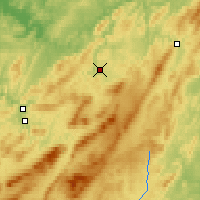 Nearby Forecast Locations - Satka - Map