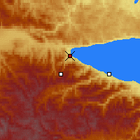 Nearby Forecast Locations - Slyudyanka - Map