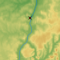 Nearby Forecast Locations - Ust-Ilimsk - Map