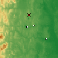 Nearby Forecast Locations - Volchansk - Map