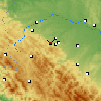 Nearby Forecast Locations - Boryslav - Map