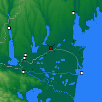 Nearby Forecast Locations - Kiliia - Map