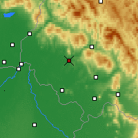 Nearby Forecast Locations - Mukachevo - Map