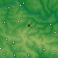 Nearby Forecast Locations - Stakhanov - Map