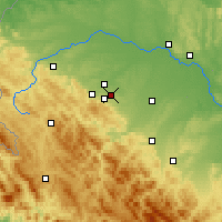 Nearby Forecast Locations - Stebnyk - Map