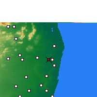 Nearby Forecast Locations - Avadi - Mapa