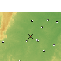 Nearby Forecast Locations - Durg - Map