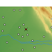 Nearby Forecast Locations - Jalandhar - Map