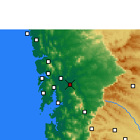 Nearby Forecast Locations - Ulhasnagar - Map