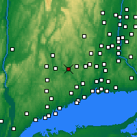 Nearby Forecast Locations - Southbury - Map