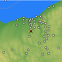 Nearby Forecast Locations - Brunswick - Map