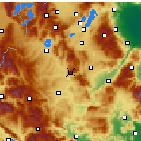 Nearby Forecast Locations - Siatista - Map