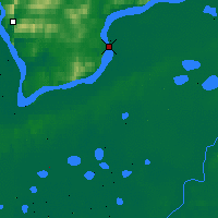 Nearby Forecast Locations - Russian Mission - Map