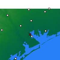 Nearby Forecast Locations - Port Lavaca - Map