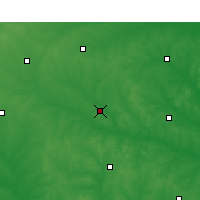 Nearby Forecast Locations - Mineola - Map