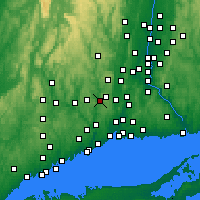 Nearby Forecast Locations - Naugatuck - Map