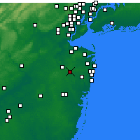 Nearby Forecast Locations - Freehold - Map