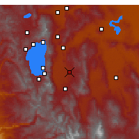Nearby Forecast Locations - Carson City - Map