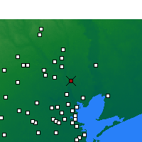 Nearby Forecast Locations - Crosby - Map