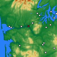 Nearby Forecast Locations - Elma - Map