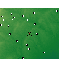 Nearby Forecast Locations - Flatonia - Map