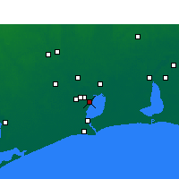 Nearby Forecast Locations - Groves - Map