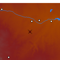 Nearby Forecast Locations - La Junta - Map