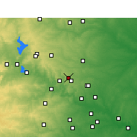 Nearby Forecast Locations - Leander - Map