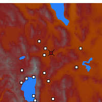 Nearby Forecast Locations - Sparks - Map
