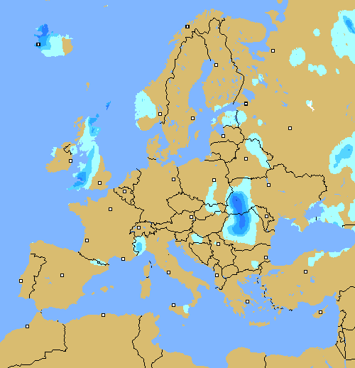 Precipitation (3 h) !