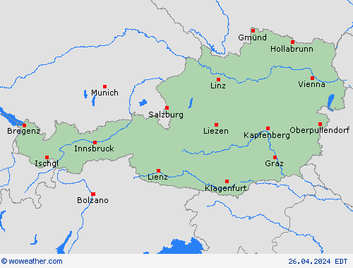  Austria Europe Forecast maps