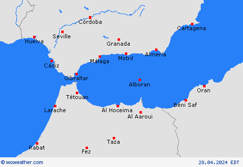 Gibraltar Europe Forecast maps