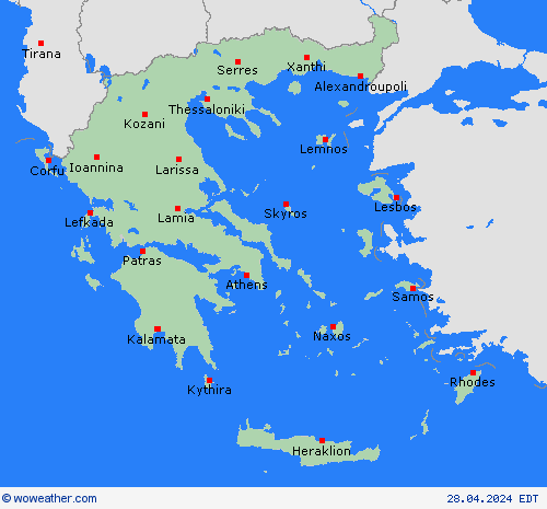  Greece Europe Forecast maps