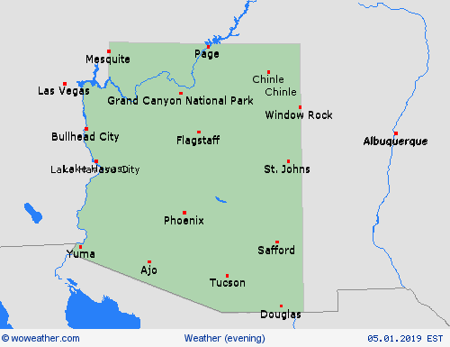 overview  USA Forecast maps