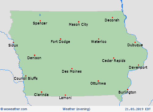 overview  USA Forecast maps