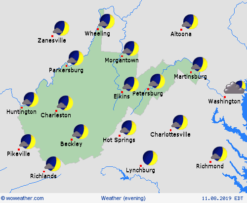 overview  USA Forecast maps