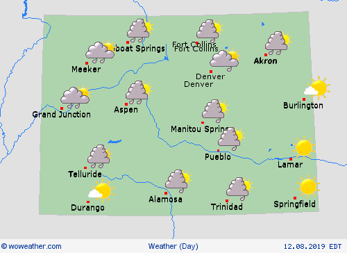 overview  USA Forecast maps