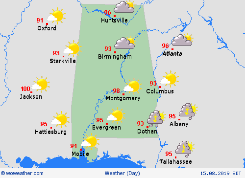 overview  USA Forecast maps