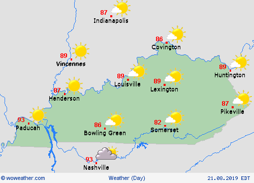 overview  USA Forecast maps